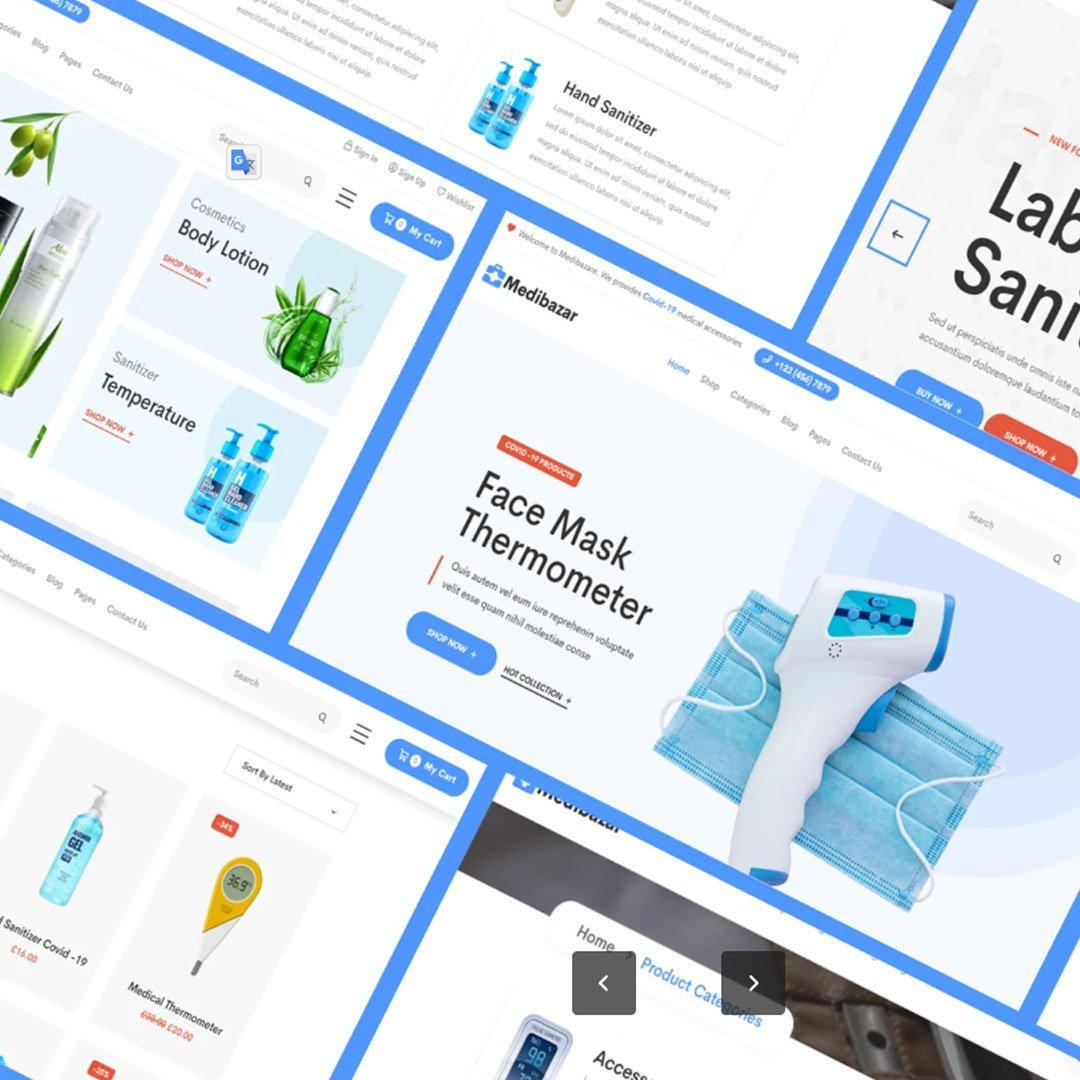 Medibazar - Medical Store eCommerce Theme